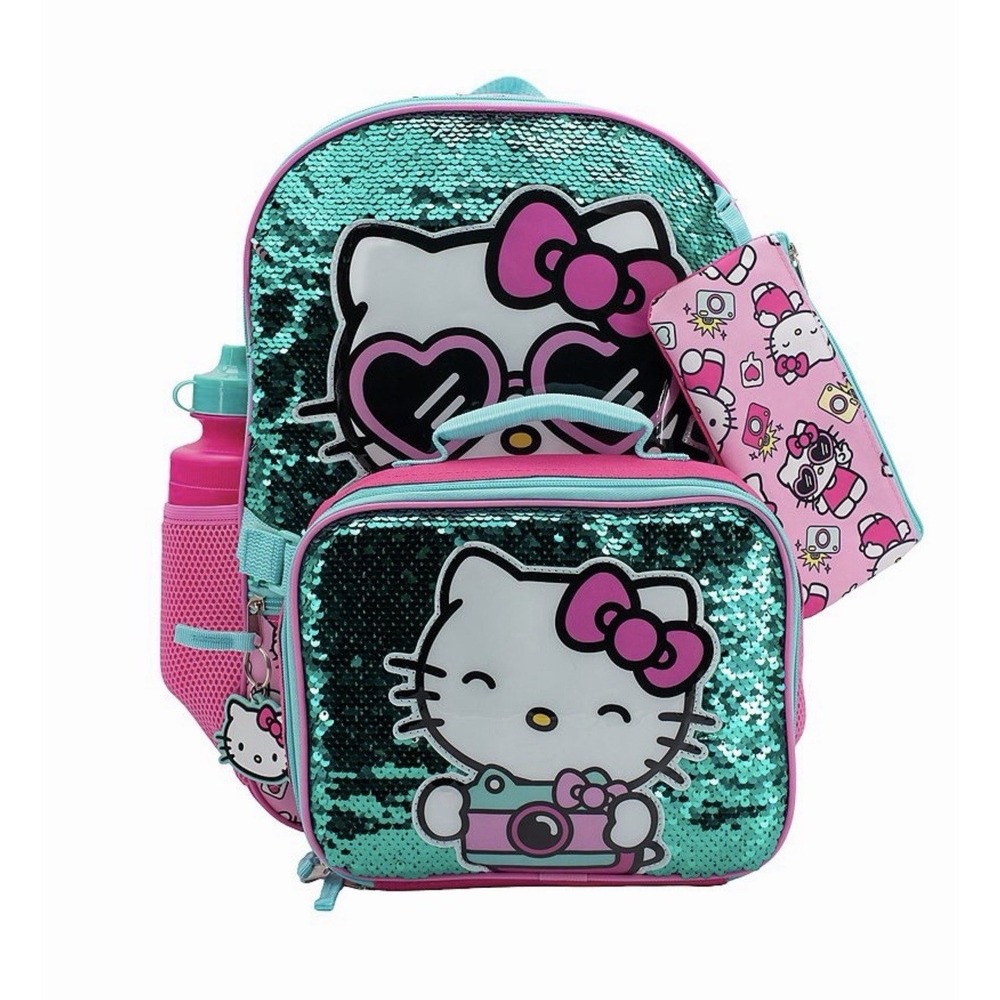 Hello Kitty and Friends 16" Sequin Backpack